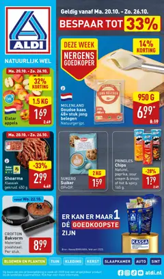 Aldi - Folder week 43 - Voorbeeld van een folder van Aldi, geldig van 20.10.2025