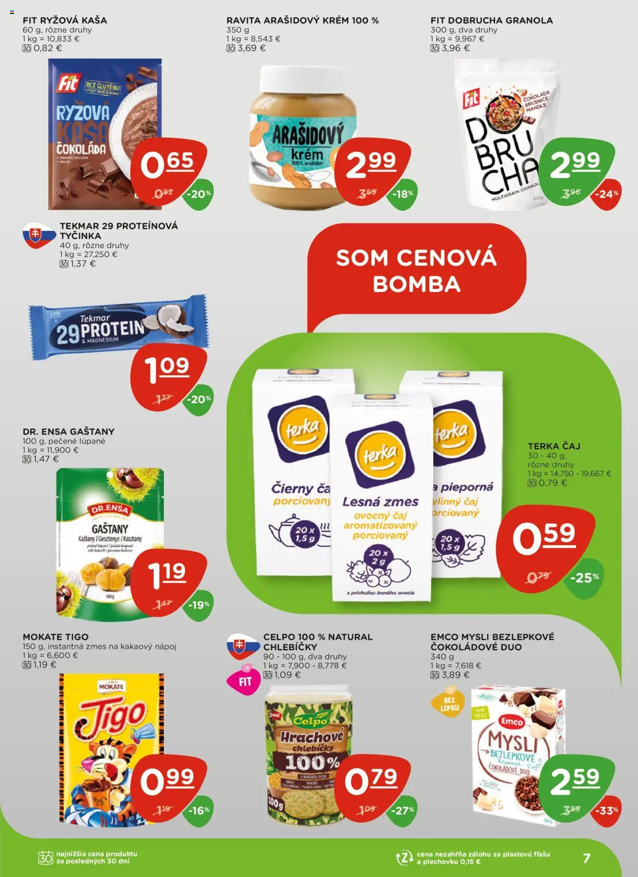 Terno leták │ platný od 19.06.2025 | Strana: 7 | Produkty: Čaj, Čokoláda, Krém, Mandle