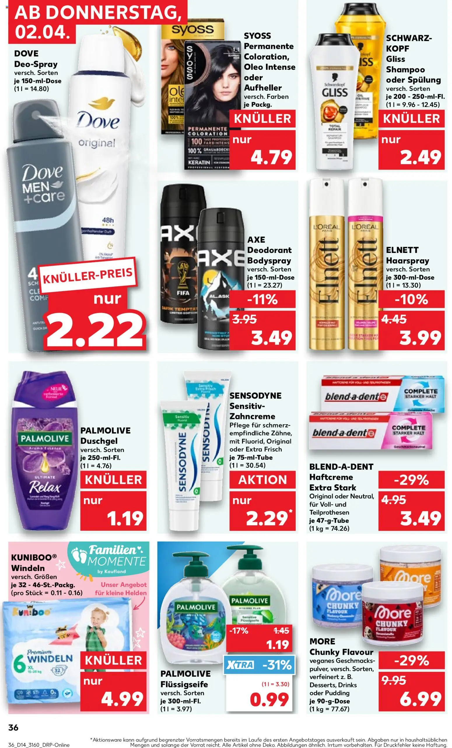 Kaufland Prospekt 	 – gültig ab 02.04.2026 | Seite: 36