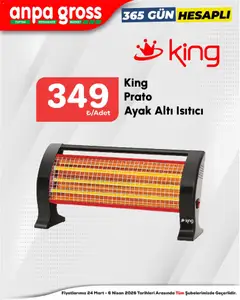 24.03.2026 tarihinden itibaren geçerli olan Anpa Gross kataloğu önizlemesi