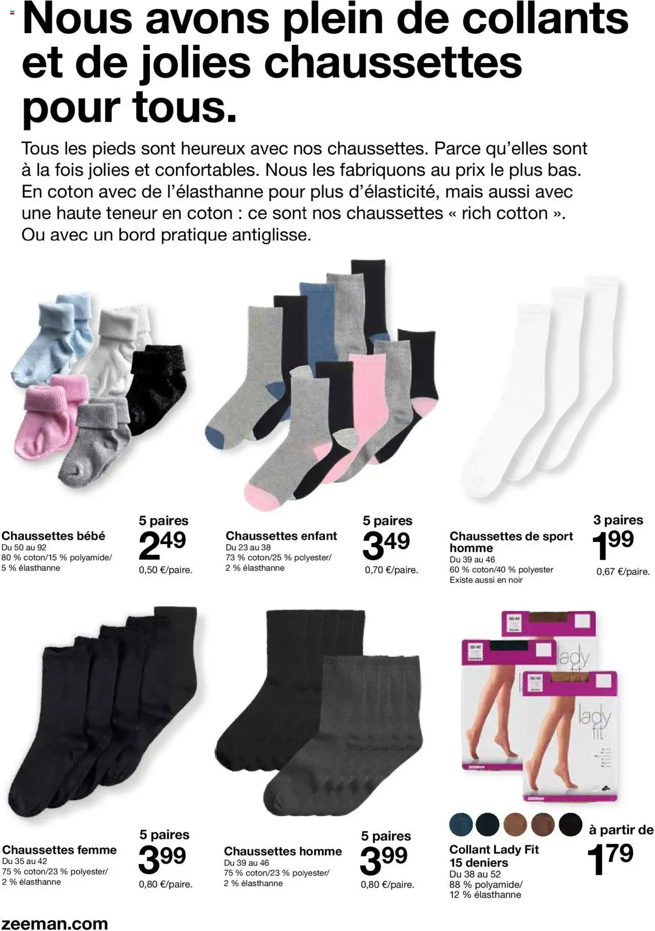  | Page: 14 | Produits: Collants, Coton, Mais