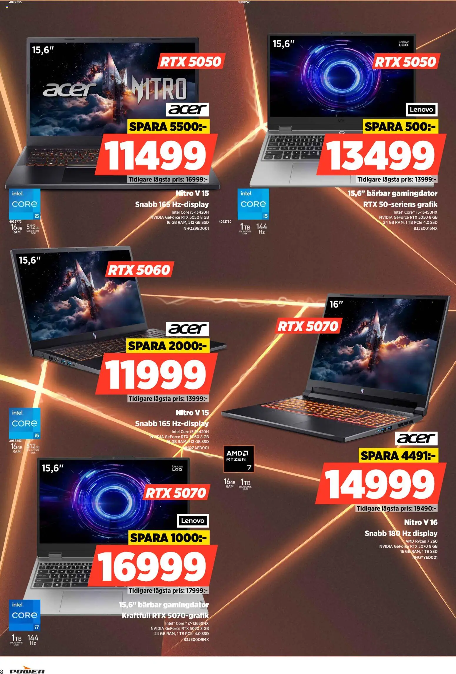 Power reklamblad aktuell från 27.11.2025 | Sida: 8