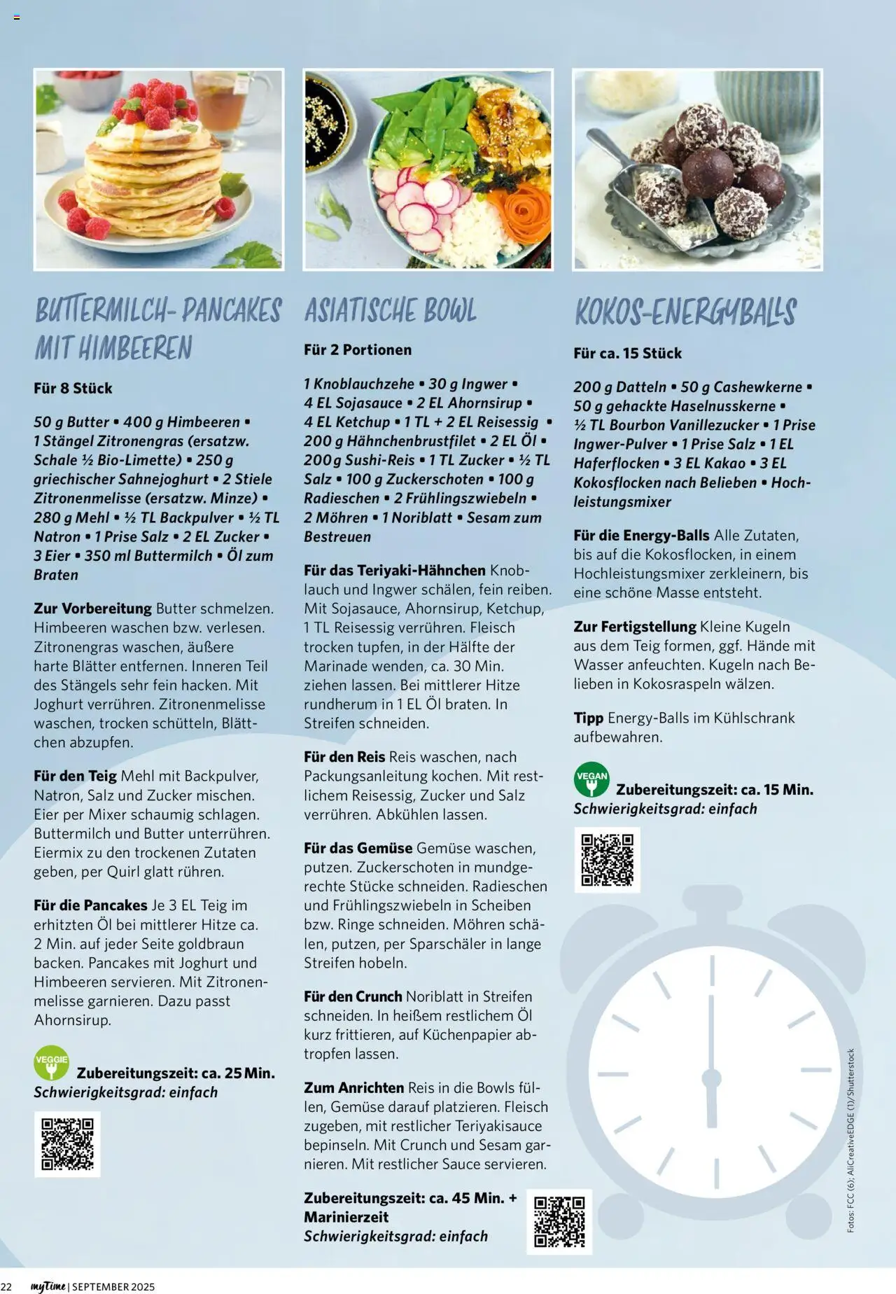 Famila Nordwest myTime September 2025 – gültig ab 01.09.2025 | Seite: 22 | Produkte: Mixer, Eier, Salz, Fleisch