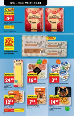 Pogląd oferty "Ciastka Magdalenki, 250 g, Ciastka Magdalenki" - ważna od 28.01.2026 | Strona: 42