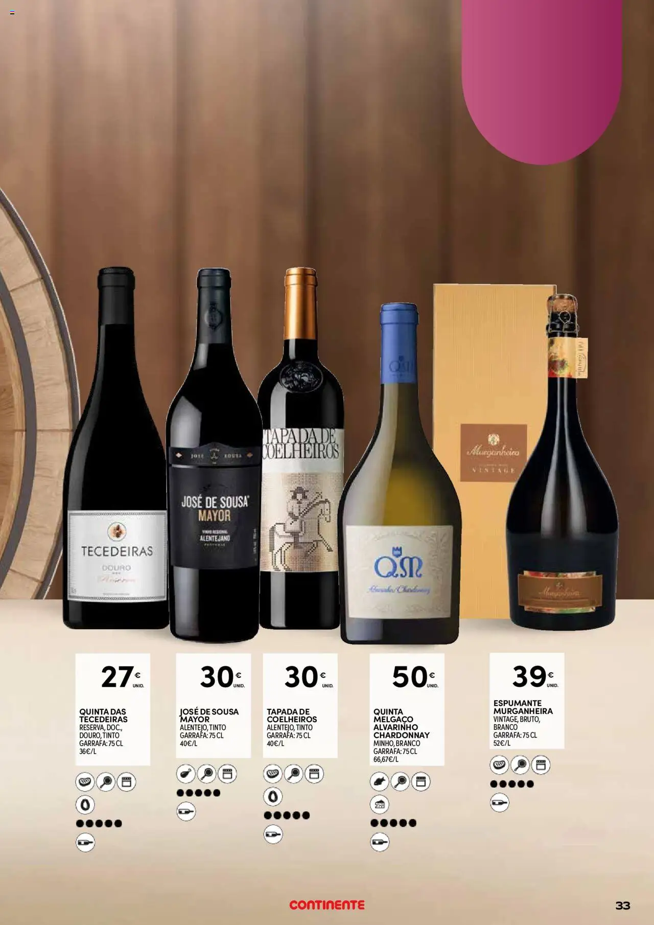 Continente - Açores: Vinhos, Enchidos e Queijos │ válido de 23.09.2025 | Página: 33 | Produtos: Espumante