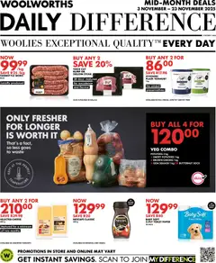 Woolworths specials catalogue – valid from 03.11.2025