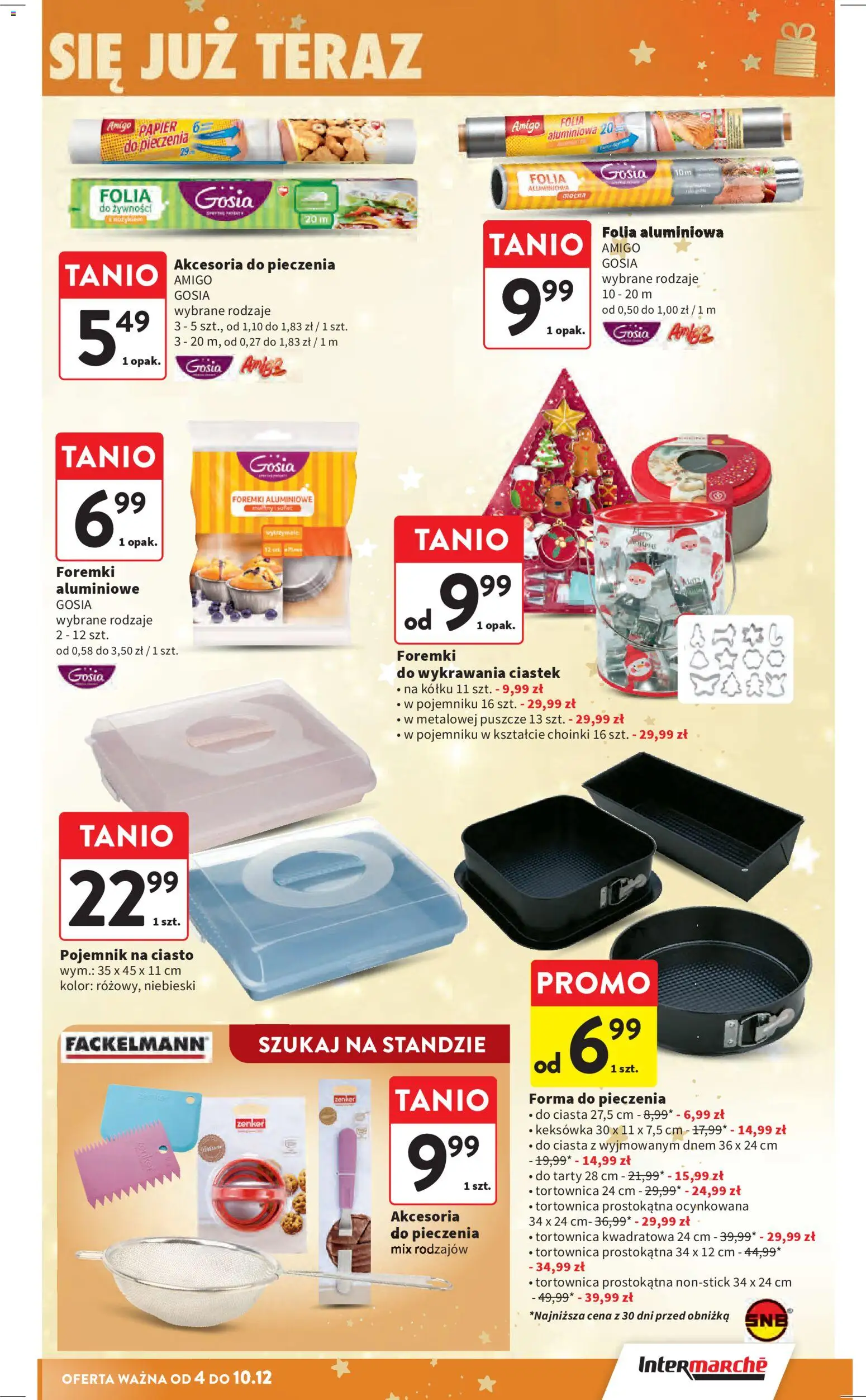 Intermarche Gazetka od 04.12.2025 | Strona: 47 | Produkty: Pojemnik na ciasto, Ciasto