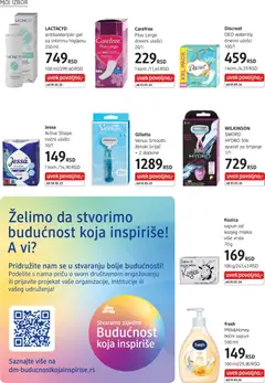 DM Drogerie katalog - pregled DM Drogerie kataloga - važi od 01.04.2026 | Strana: 26 | Proizvode: Tečni sapun, Gillette, Aparat za brijanje, Sapun