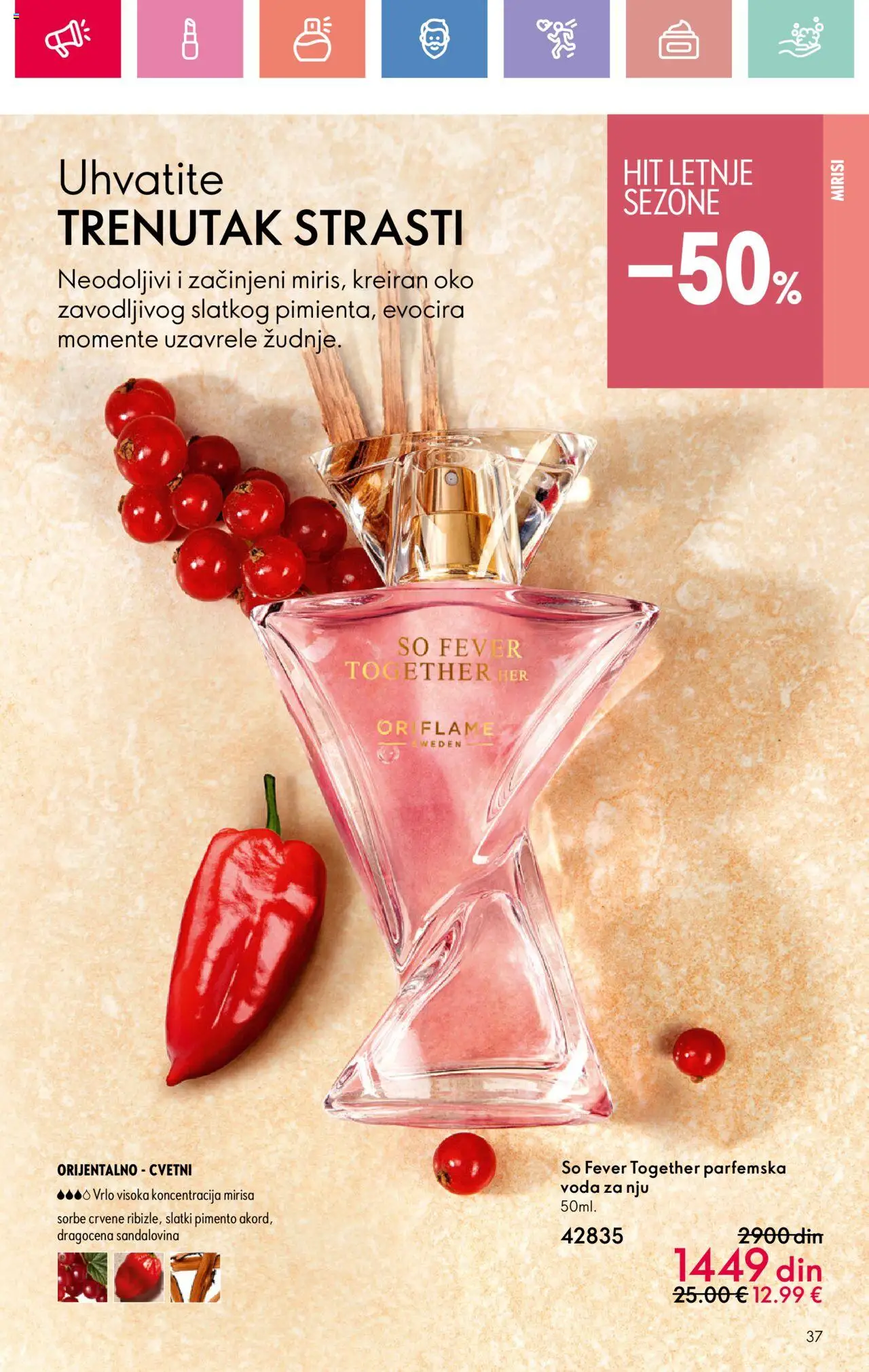 Oriflame katalog - važi od 22.06.2025 | Strana: 37 | Proizvode: So, Voda