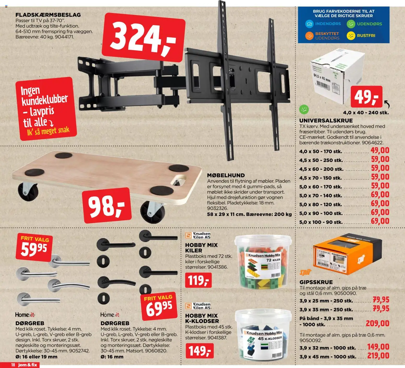 Jem & fix tilbudsavis – gyldig fra 30.11.2025 | Side: 18 | Produkter: TV