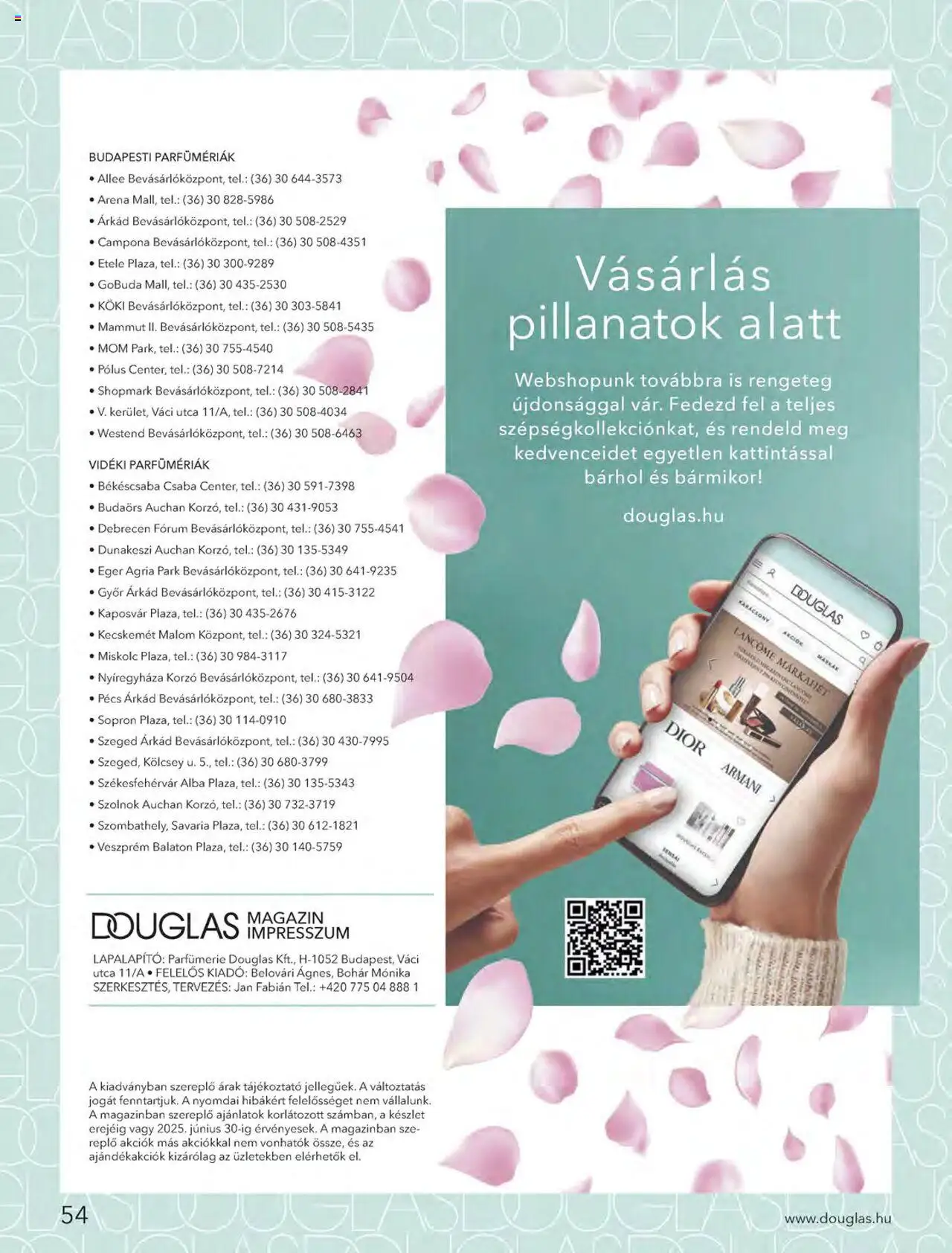 Douglas akciós ujság - amely érvényes a következő dátumtól: 01.06.2025 | Oldal: 54 | Termékek: Egér