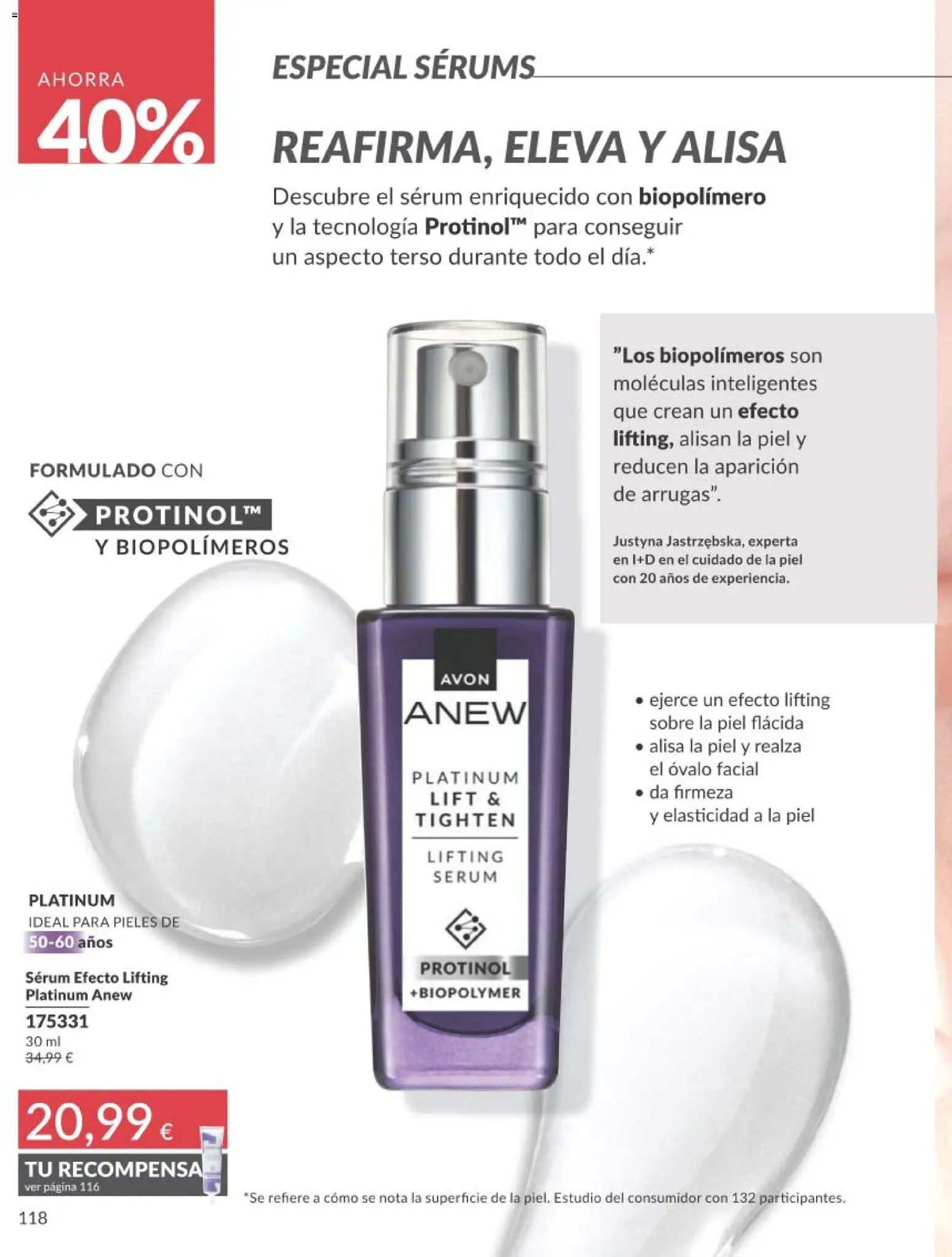 Catálogo AVON campaña 1 │ válido desde el 01.01.2026 | Página: 118 | Productos: Sérum