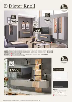 XXXL Lutz Dieter Knoll Spezial ab 15.02.2026 gültig | Seite: 10 | Produkte: Sideboard, Wohnwand, Lowboard, Hängevitrine