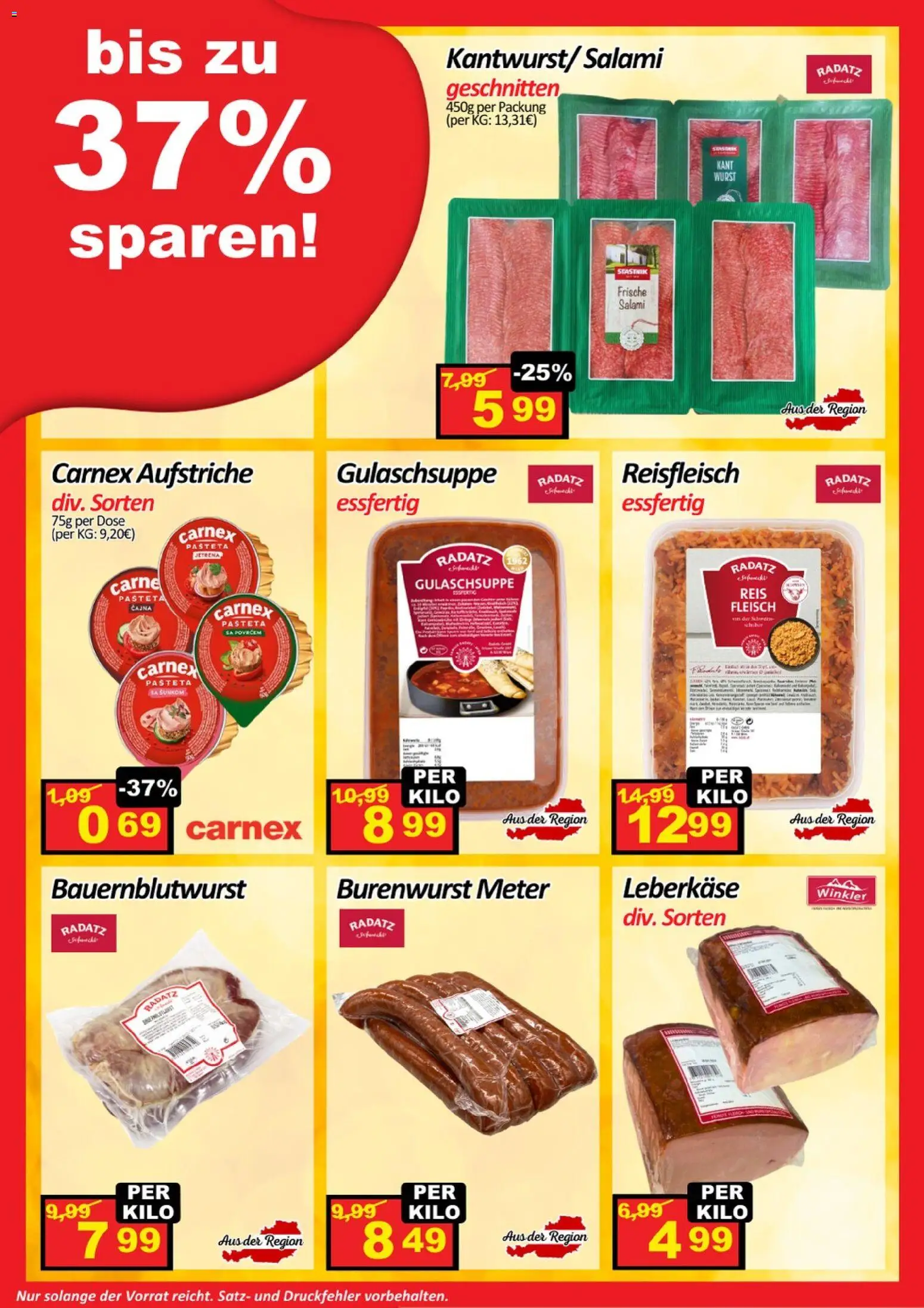 Die besten Angebote | Wurstico Abholmarkt Flugblatt ab 19.03.2026 | - Jetzt stöbern! | Austria