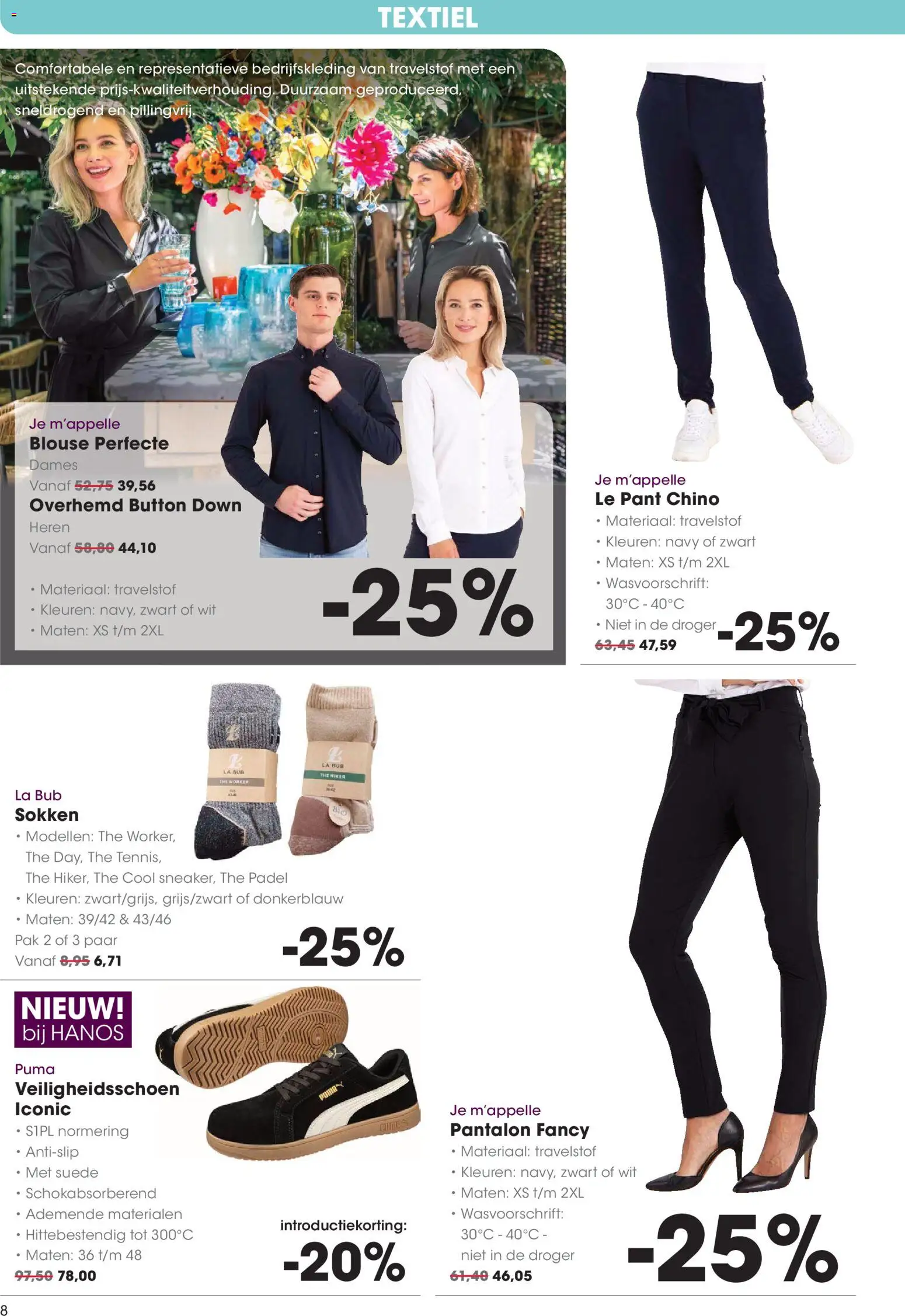 {H1} | Pagina: 8 | Producten: Blouse, Sokken, Droger, La
