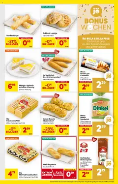 Billa AT akciós ujság - amely érvényes a következő dátumtól: 24.07.2025 | Oldal: 9 | Termékek: Croissant