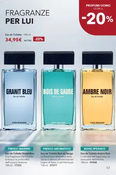 Anteprima del volantino Yves Rocher Catalogo Beauty Days valido a partire dal 30.12.2025 | Pagina: 53