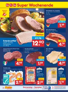 Netto Marken-Discount Prospekt 	 ab 15.12.2025 gültig | Seite: 42 | Produkte: Würstl, Spare ribs, Wurst, Fleisch