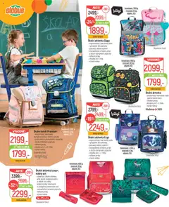 Globus leták - Zpátky do školy od 30.07.2025 | Strana: 16 | Produkty: Helma, Batoh, Aktovka, Sáček