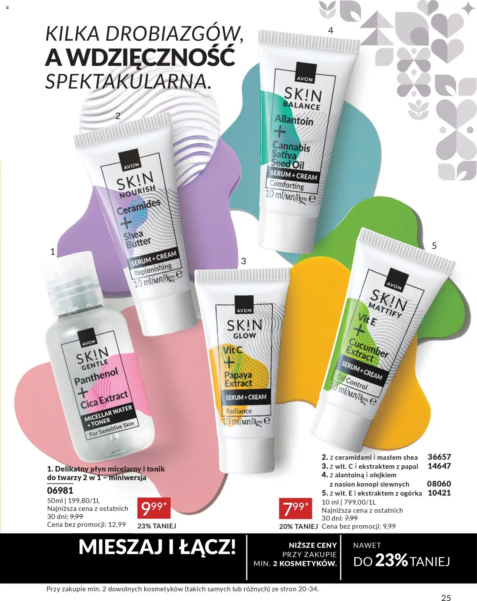 Avon Katalog mini od 16.02.2026 | Strona: 25 | Produkty: Toner, Tonik