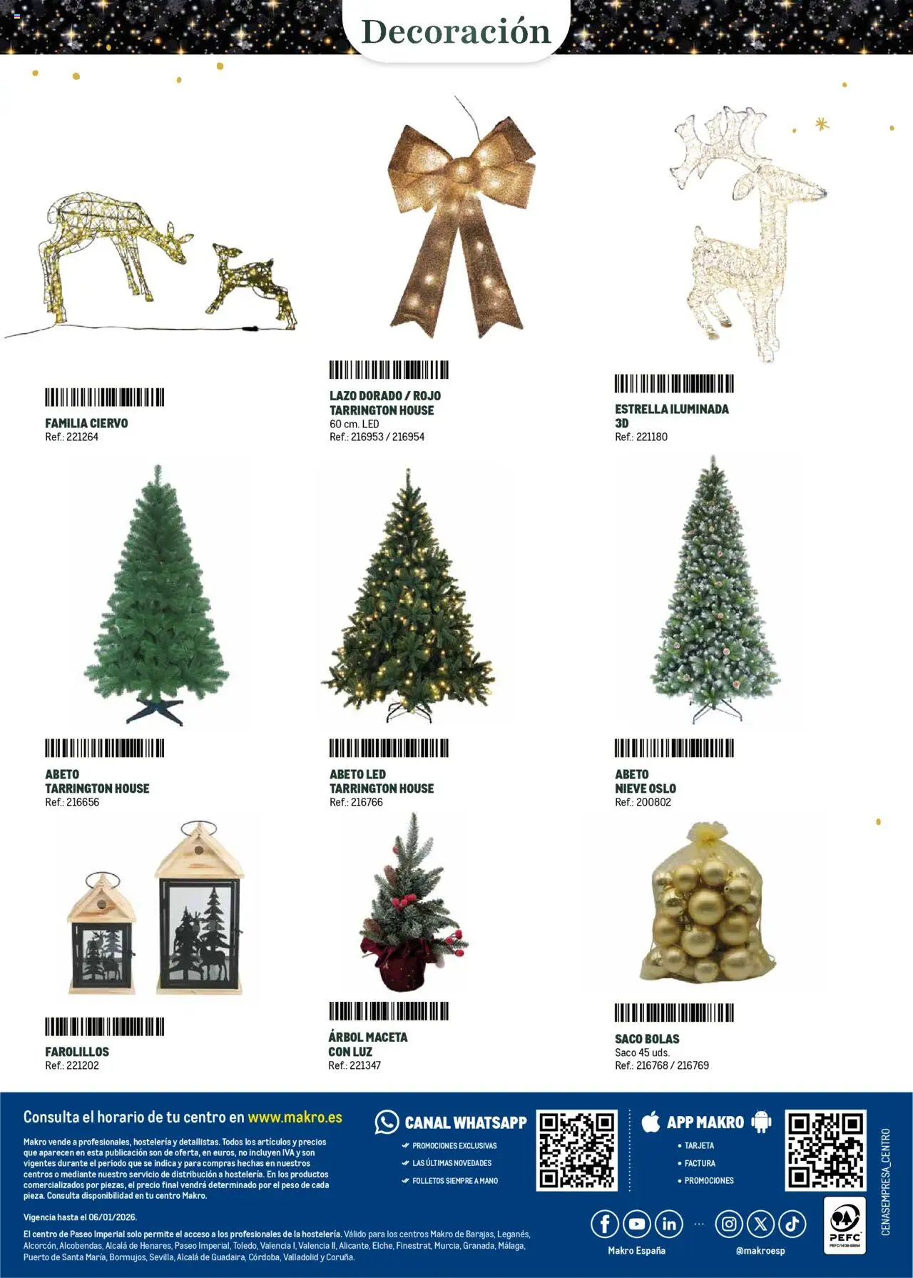 Makro - Comidas y Cenas de Navidad Norte 2 │ válido desde el 03.10.2025 | Página: 32 | Productos: Peso, Maceta