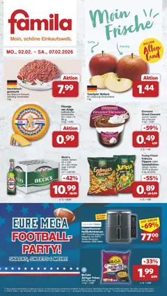 Famila Nordwest Prospekt 	 ab 02.02.2026 gültig