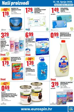Eurospin katalog | vrijedi od 12.06.2025 | Stranica: 7 | Proizvodi: Meso, Riba, Pašteta, Povrće