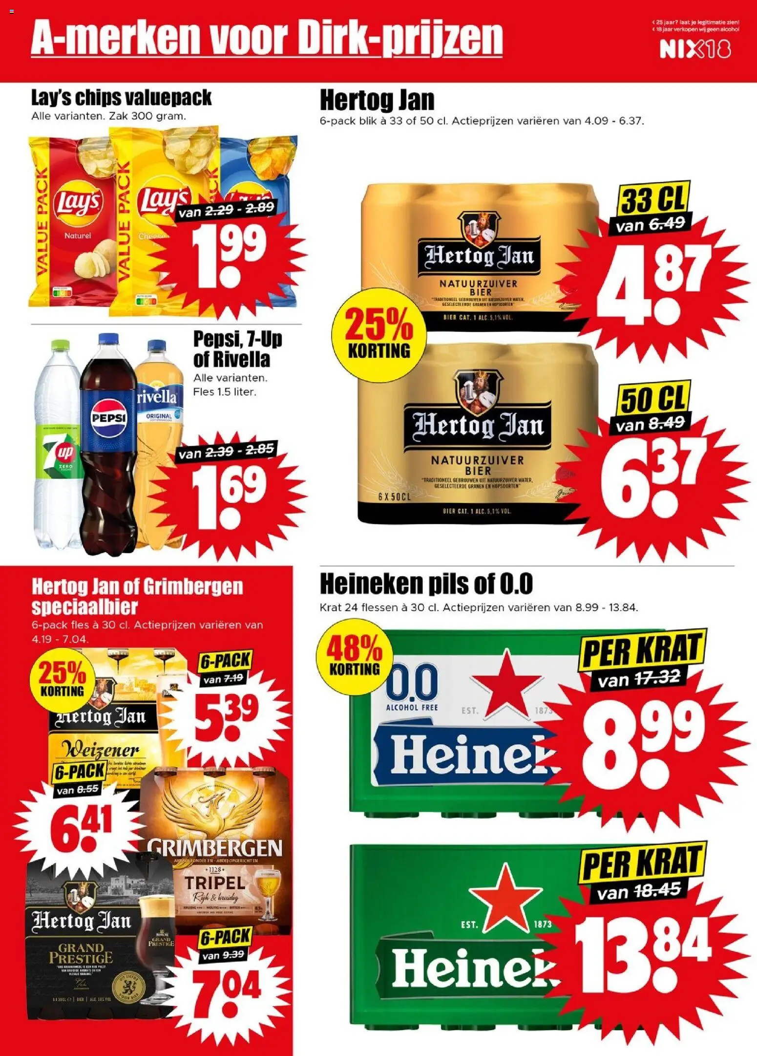 {H1} | Pagina: 18 | Producten: Bier, Dijoni mustár, Fles, Alcohol