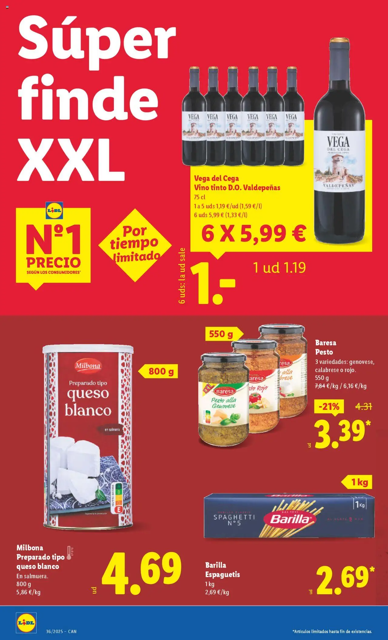 Lidl - Canarias │ válido desde el 01.09.2025 | Página: 24 | Productos: Queso, Vino