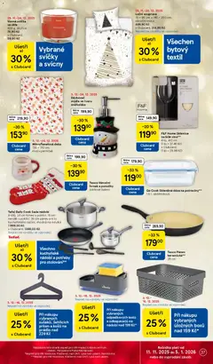 Náhled letáku Tesco Vánoční hrnek a ponožky dárkové balení, Christmas mug and socks gift set od 03.12.2025 | Strana: 37