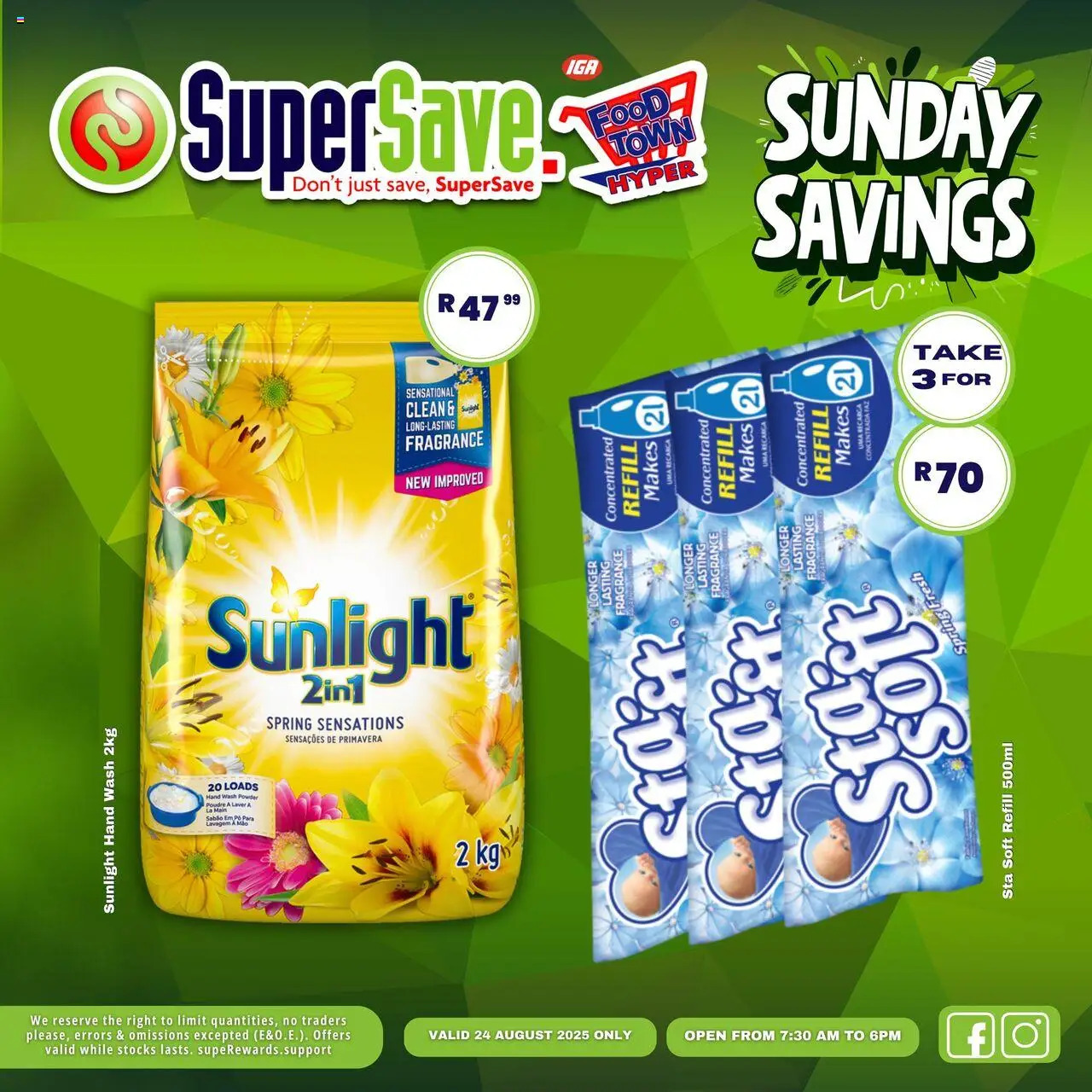 Super Save Sunday Deals │ valid from 24.08.2025 | Page: 17 | Products: Fragrance, Powder