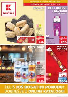 Kaufland - Slavonski Brod - Pregled kataloga iz trgovine Kaufland, vrijedi od 18.02.2026