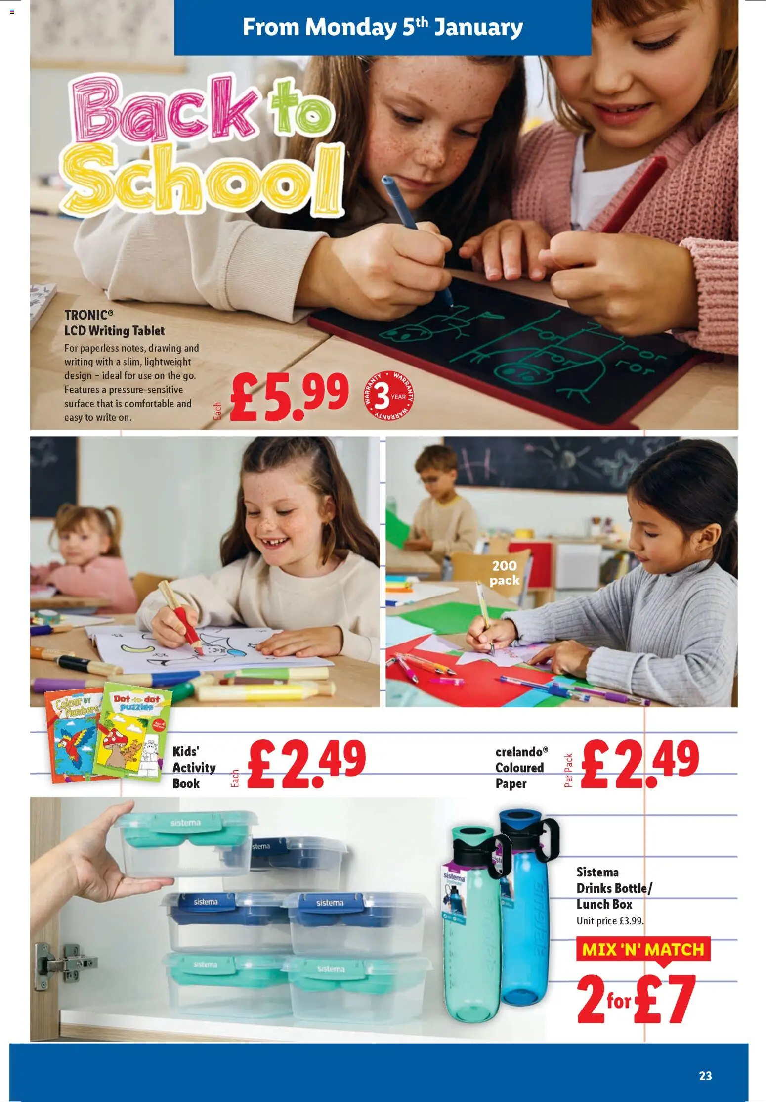 {H1} | Page: 23 | Products: Box, Tablet