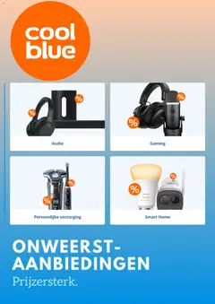 Coolblue folder / publicité - Voorbeeld van een folder van Coolblue, geldig van 04.03.2026 | Pagina: 5 | Producten: Audio