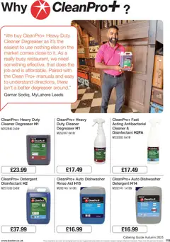 Preview of Booker Wholesale - Autumn News valid from 07.10.2025 | Page: 115 | Products: Detergent, Dishwasher