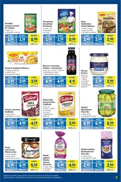 Pogląd oferty "Makro Gazetka - Kupujesz więcej płacisz mniej" - ważna od 28.10.2025 | Strona: 5 | Produkty: Fasola czerwona, Zupa, Płatki, Ogórki