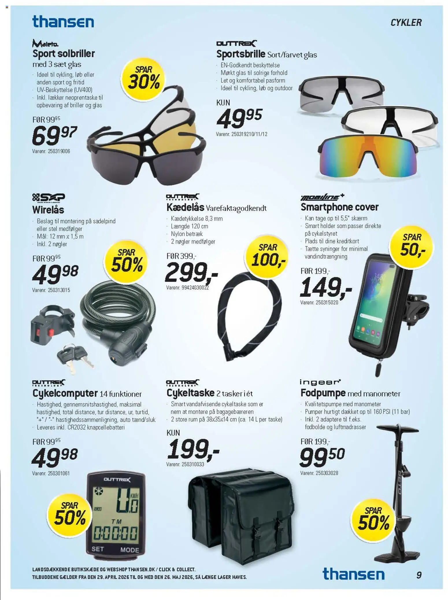 Thansen tilbudsavis – gyldig fra 29.04.2026 | Side: 21 | Produkter: Skærm, Smartphone, Adaptere, Solbriller
