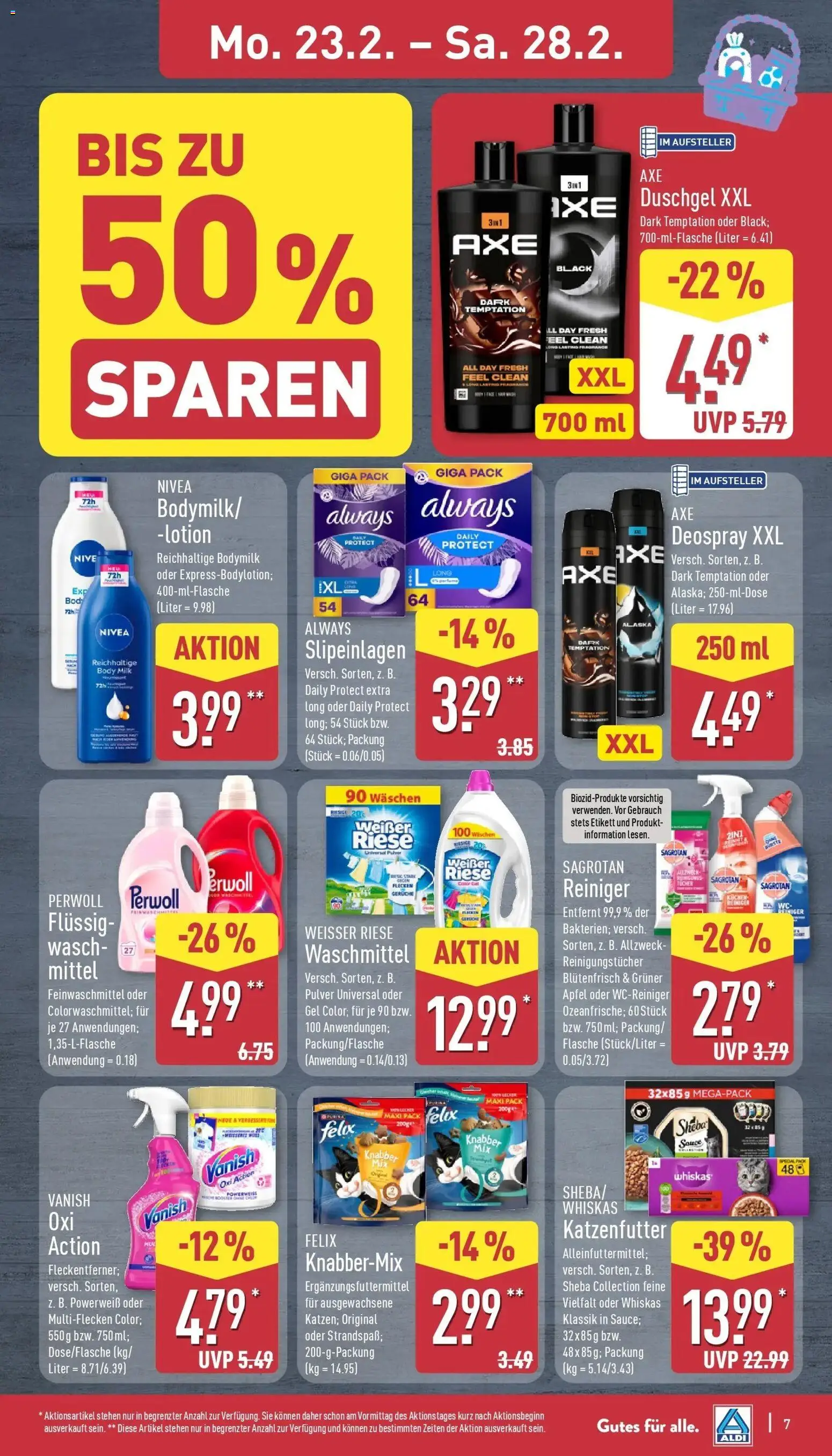 Aldi - ALDI Nord: Wochenangebote – gültig ab 22.02.2026 | Seite: 7
