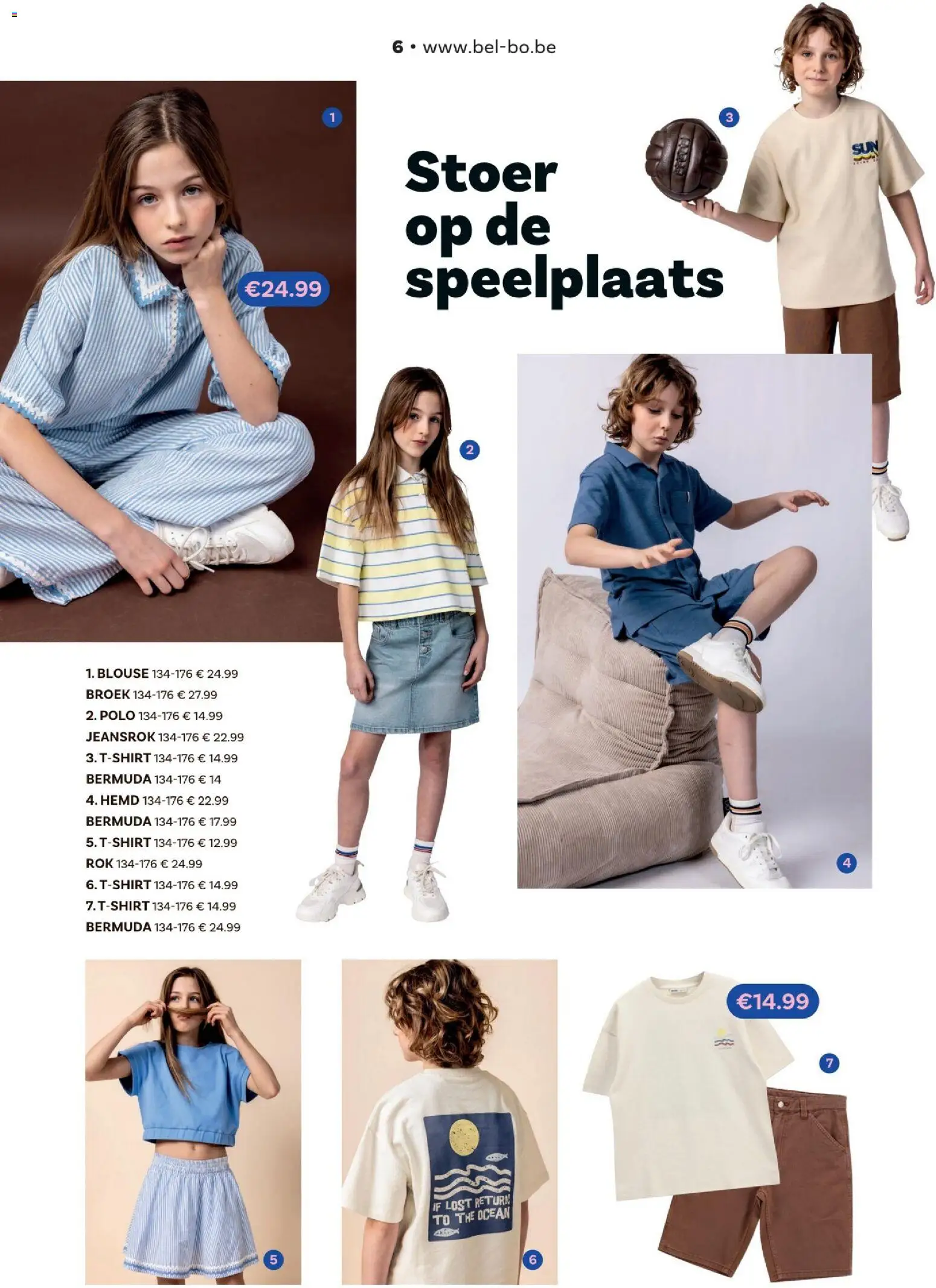 {H1} | Pagina: 6 | Producten: Hemd, Blouse, Broek