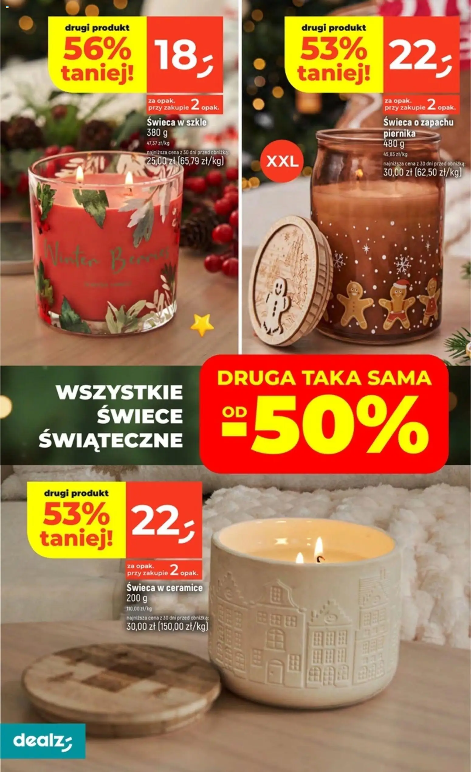 Dealz Black Friday od 27.11.2025 | Strona: 24 | Produkty: Świece