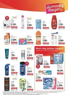 Dove dezodor spray, (többféle) 150ml - amely érvényes a következő dátumtól: 19.03.2026 | Oldal: 3 | Termékek: Stift, Testápoló, Dezodor, Fogkrém