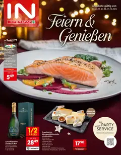 Interspar Festtagstisch ab 20.11.2025 gültig