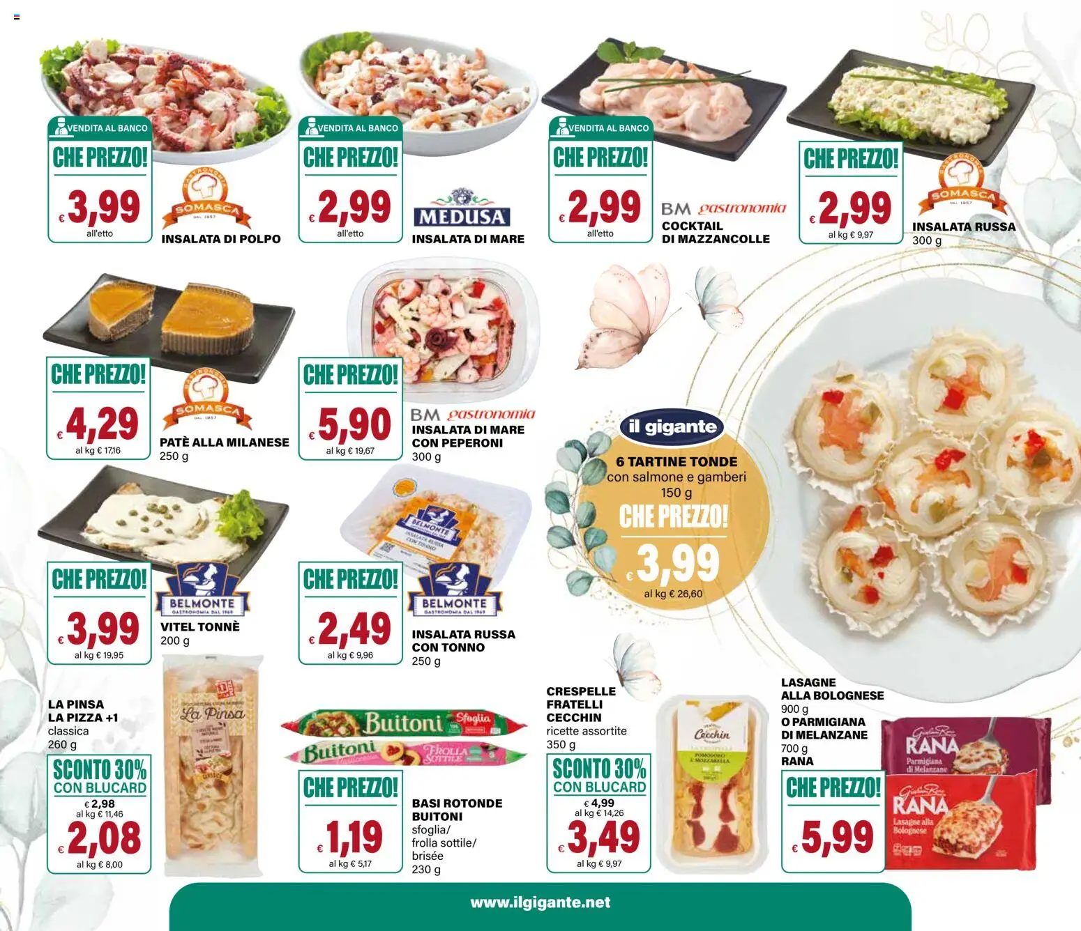 Volantino Il Gigante del 26.03.2026 | Pagina: 7 | Prodotti: Paté, Gamberi, Tonno, Melanzane