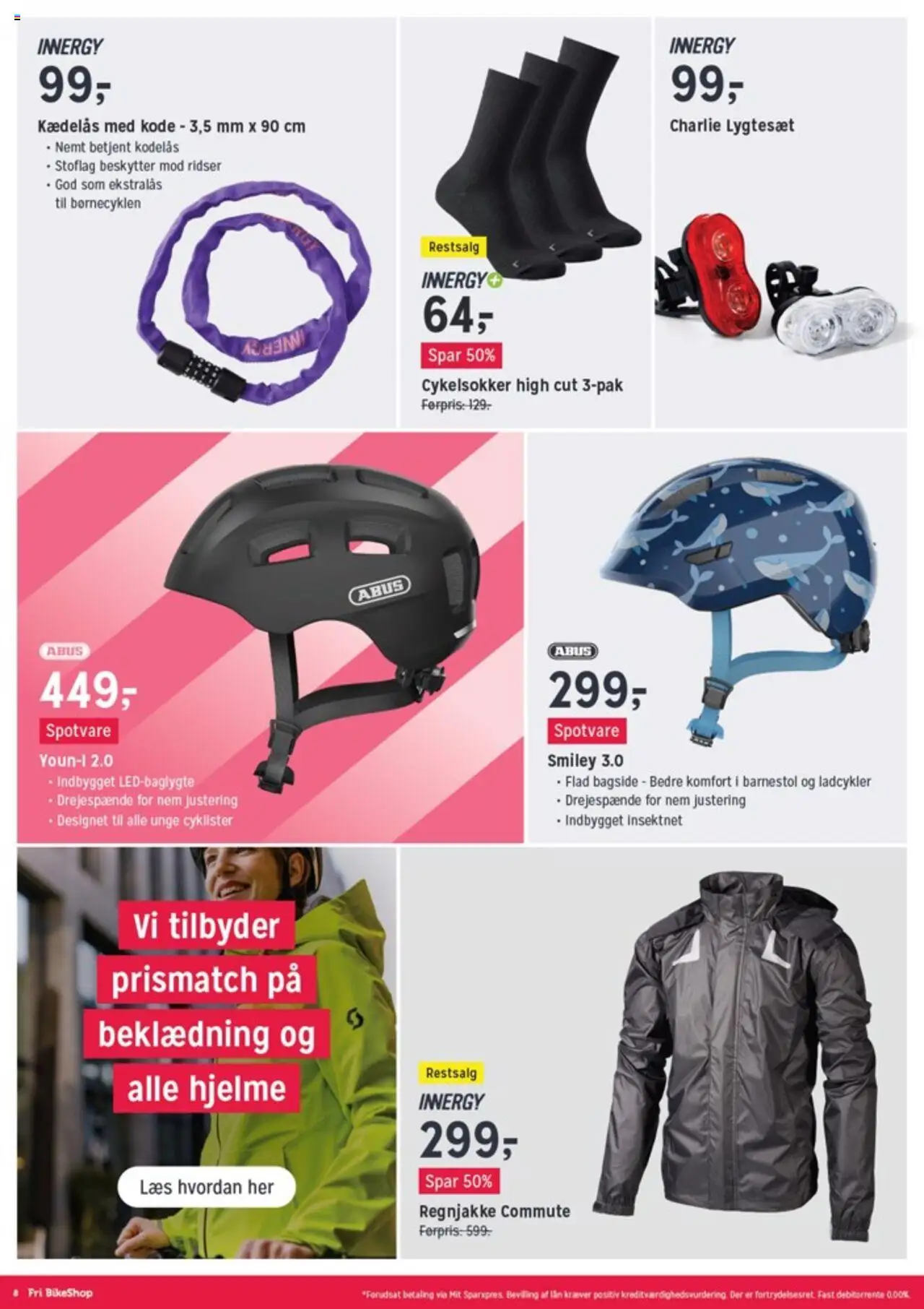 Fri BikeShop tilbudsavis – gyldig fra 11.09.2025 | Side: 8 | Produkter: Søm