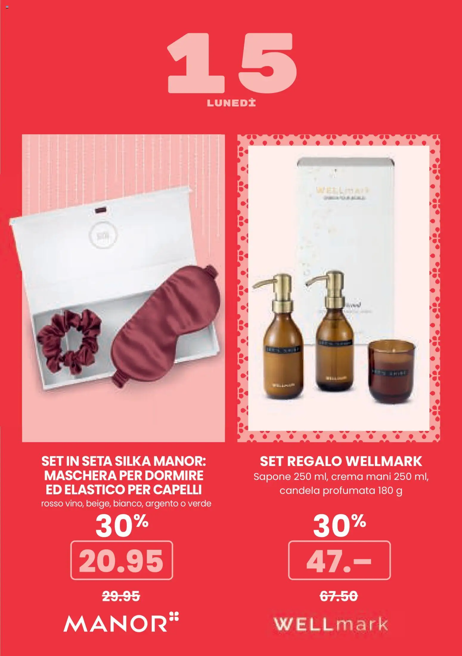 Manor Aktionen Calendario dell'Avvento – gültig ab 01.12.2025 | Seite: 17