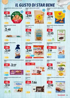 Anteprima del volantino bennet Sottocosto catalogo valido a partire dal 06.11.2025 | Pagina: 15 | Prodotti: Pasta senza glutine, Gallette, Cocco, Mais