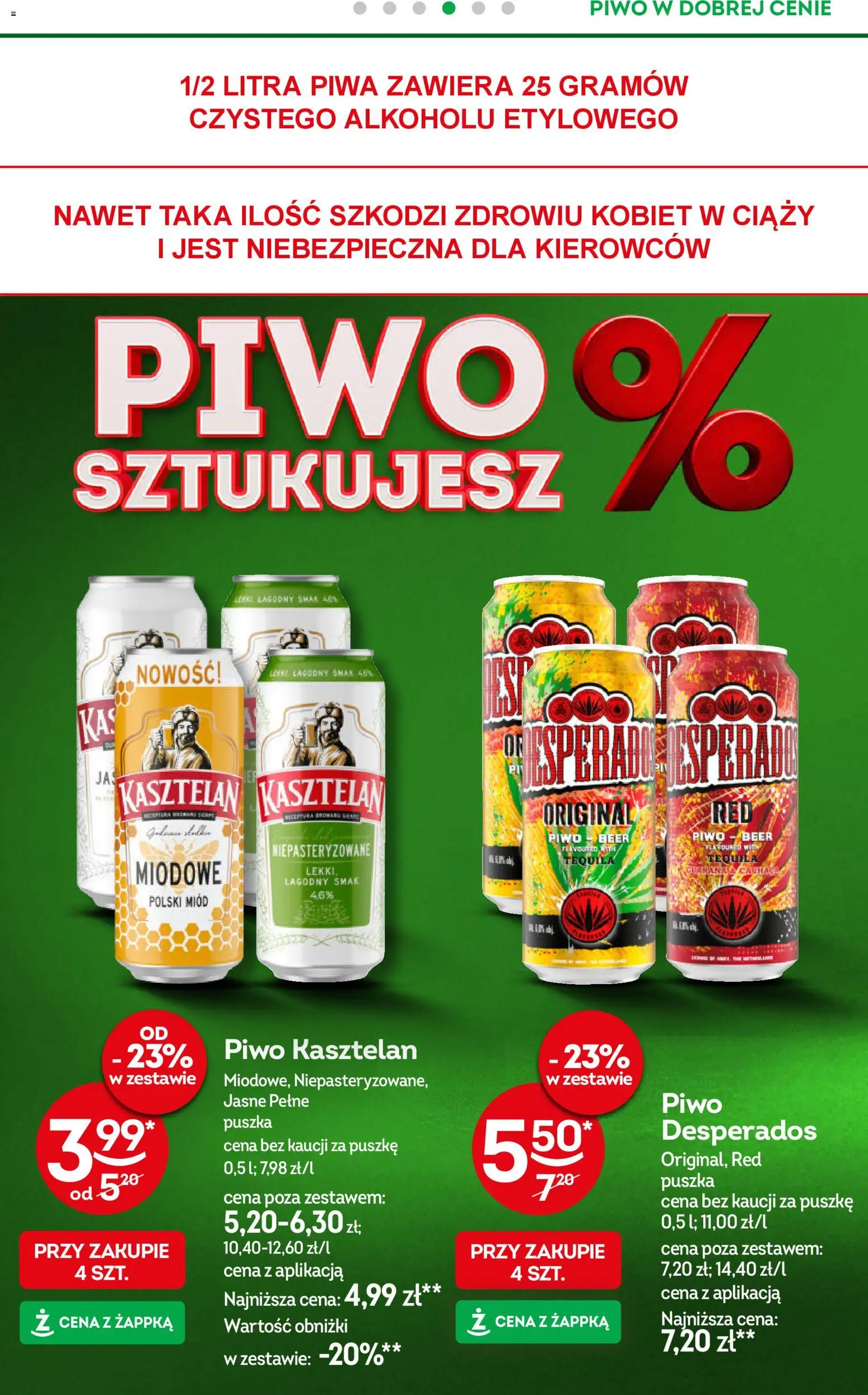 Żabka Gazetka od 28.01.2026 | Strona: 41 | Produkty: Miód, Tequila, Piwo