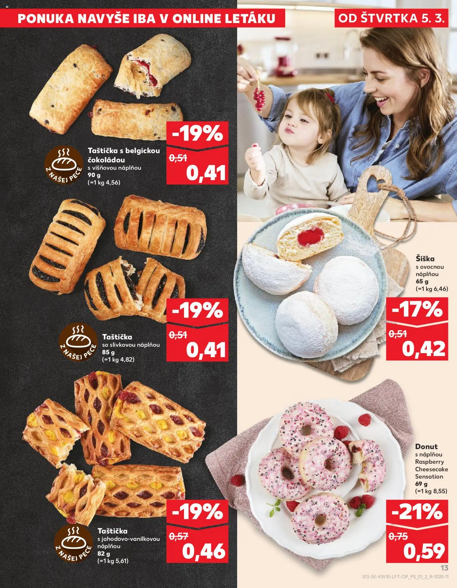Kaufland SK akciós ujság - amely érvényes a következő dátumtól: 05.03.2026 | Oldal: 13