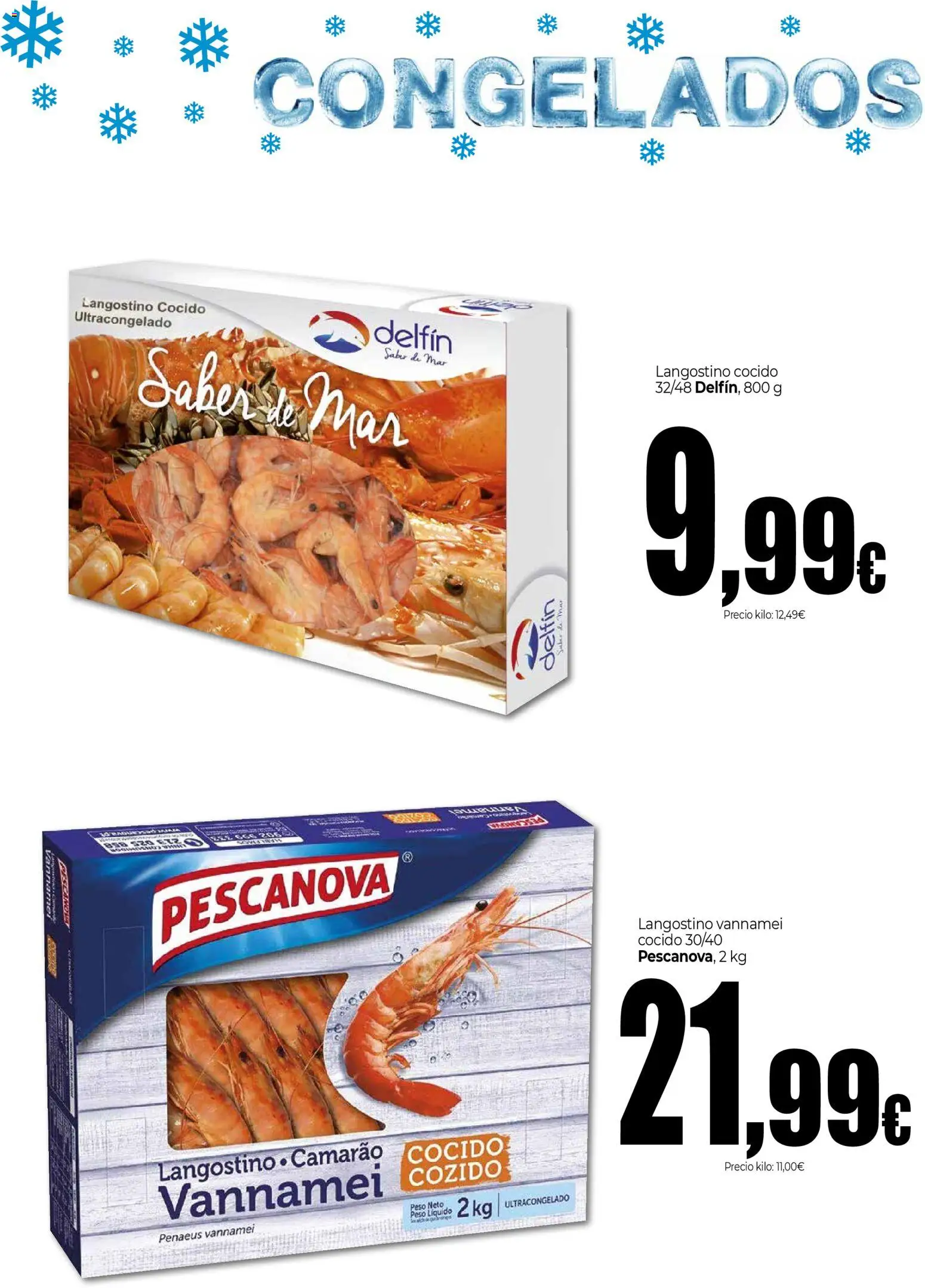 Unide - Especial Congelados │ válido desde el 19.03.2026 | Página: 4 | Productos: Peso, Langostino
