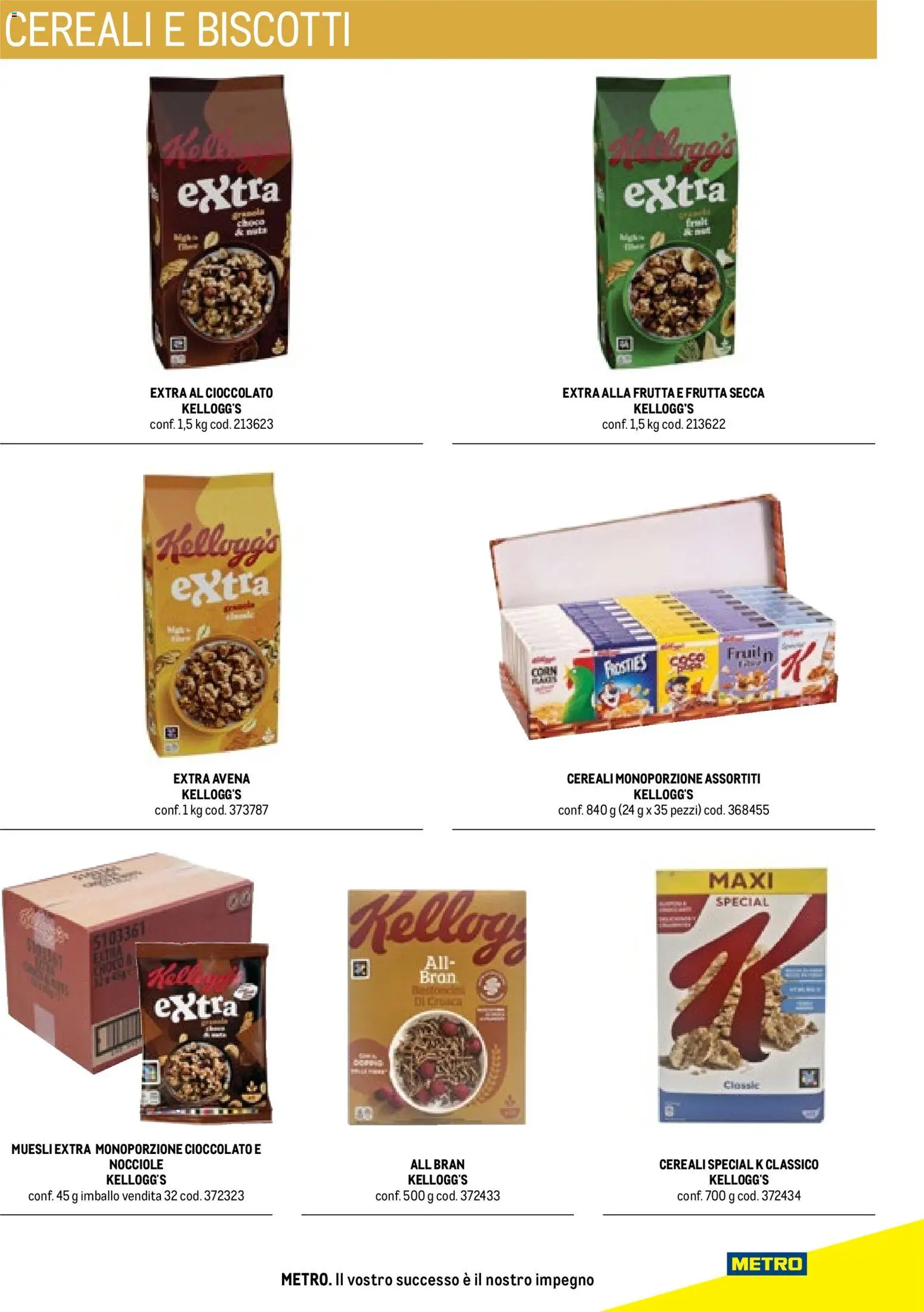 Volantino Metro del 17.10.2025 | Pagina: 31 | Prodotti: Muesli, Biscotti, Frutta, Nocciole